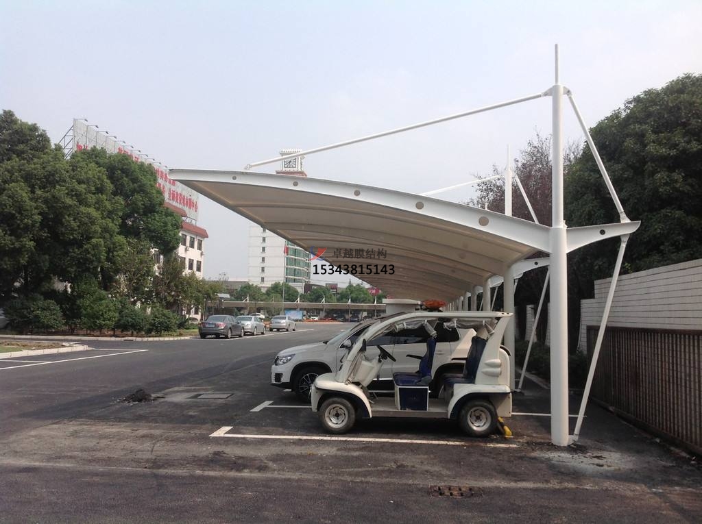 绵阳商业广场雨棚搭建